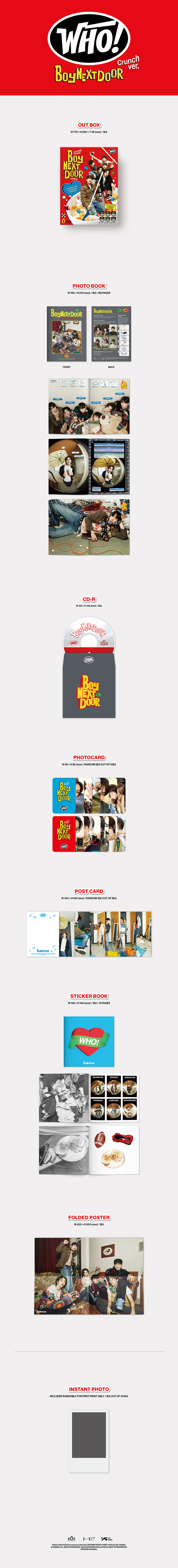 ktown4u.com : [2CD SET] BOYNEXTDOOR - 1st Single Album [WHO!]